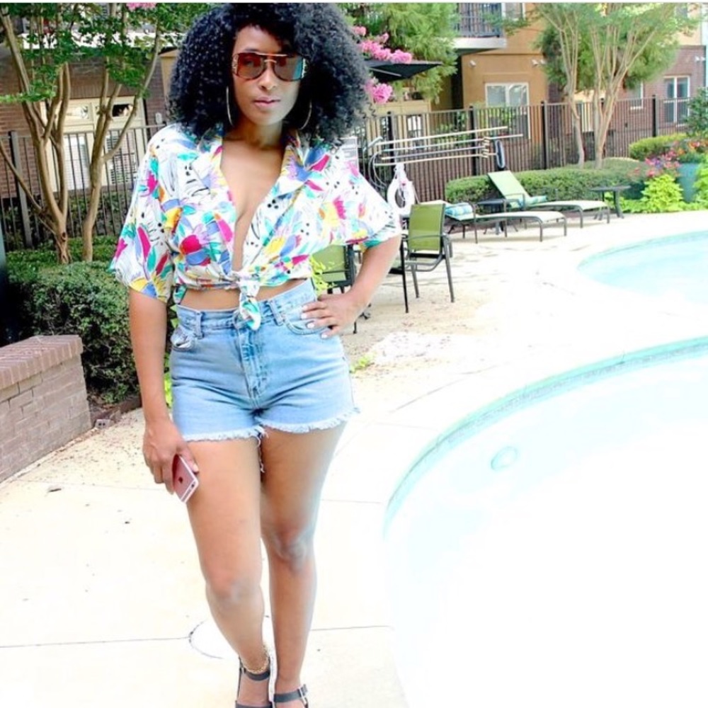 Vintage Floral Top
